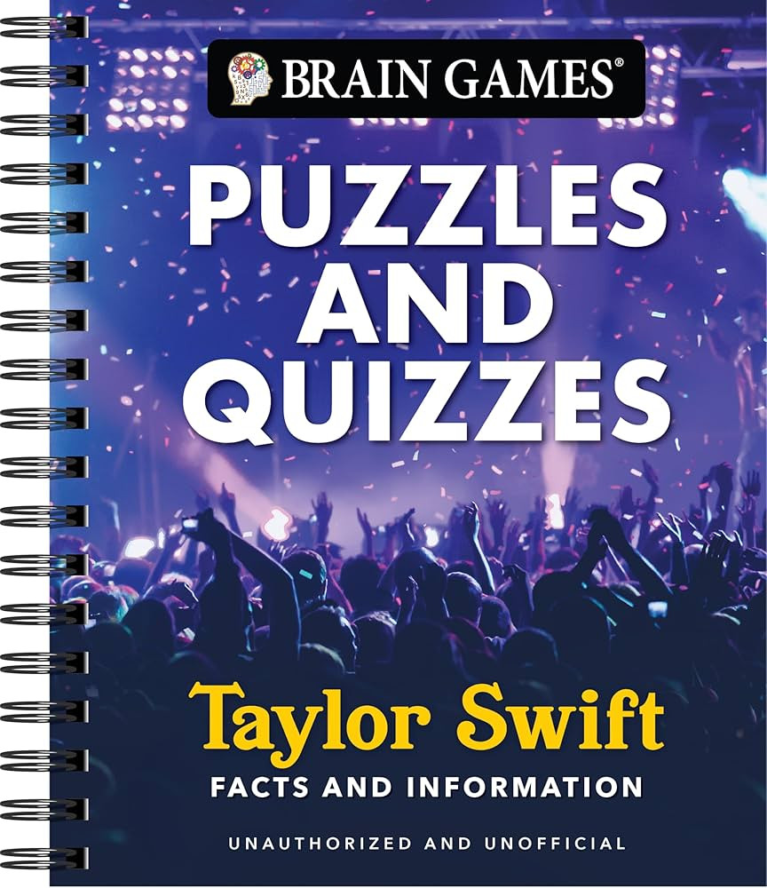 Brain Games - Puzzles and Quizzes: Taylor Swift Facts and Information | Amazon (US)