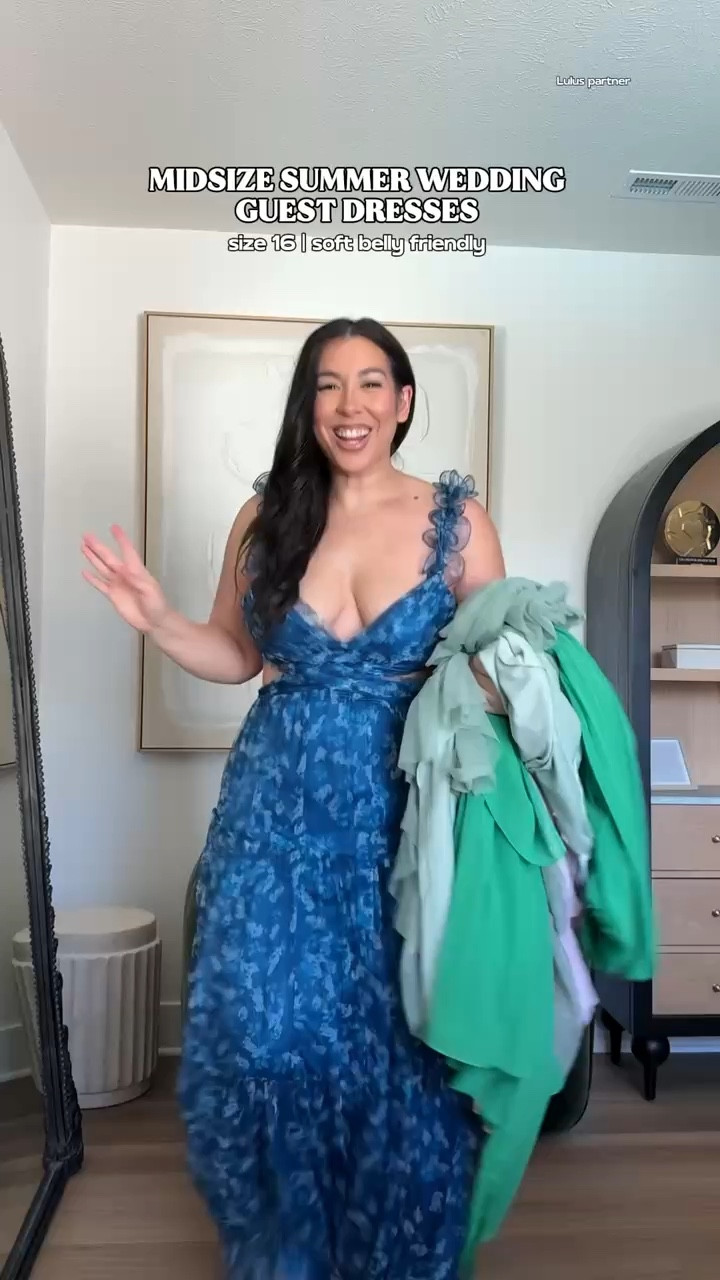 Midsize wedding guest dress round up! Use code BONNIE20 for 20% off your first purchase! @lulus, #luluspartner, #lovelulus 
-
-
-
Midsize dresses, wedding guest dress, spring dress, colorful dress, black tie dress, maxi dress, floral dress

#LTKMothersDay #LTKWedding #LTKMidsize