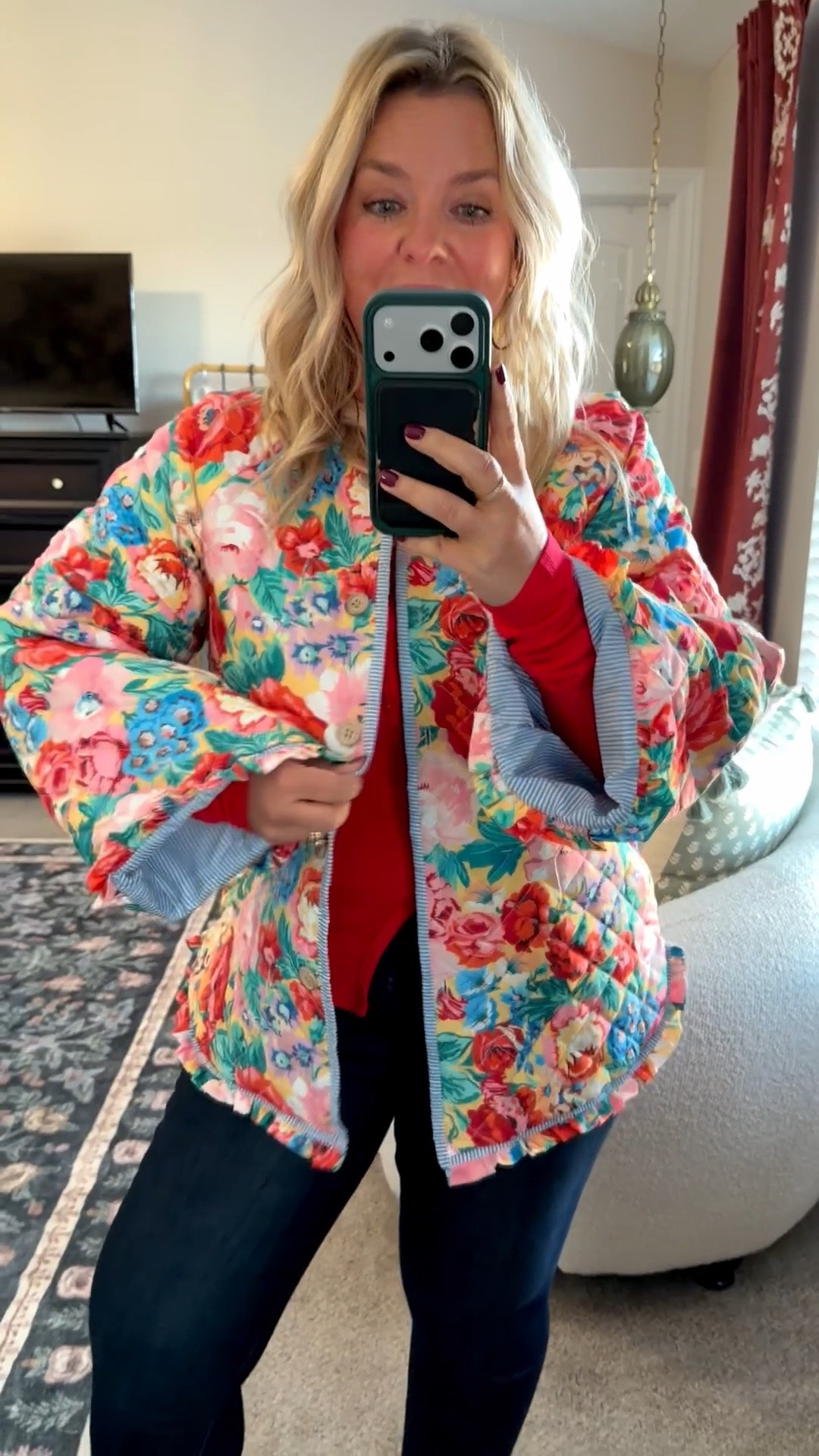 This floral quilted jacket is SO cute!! Don’t sleep on Shein! I tried 100’s of items to sort through & find you the best ones so I also linked all my favs! And remember, Shein has free returns so no risk! I sized down to a med from my usual lg

#LTKPetite #LTKFindsUnder50 #LTKMidsize