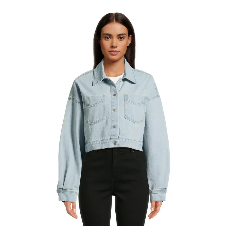No Boundaries Denim Jacket | Walmart (US)