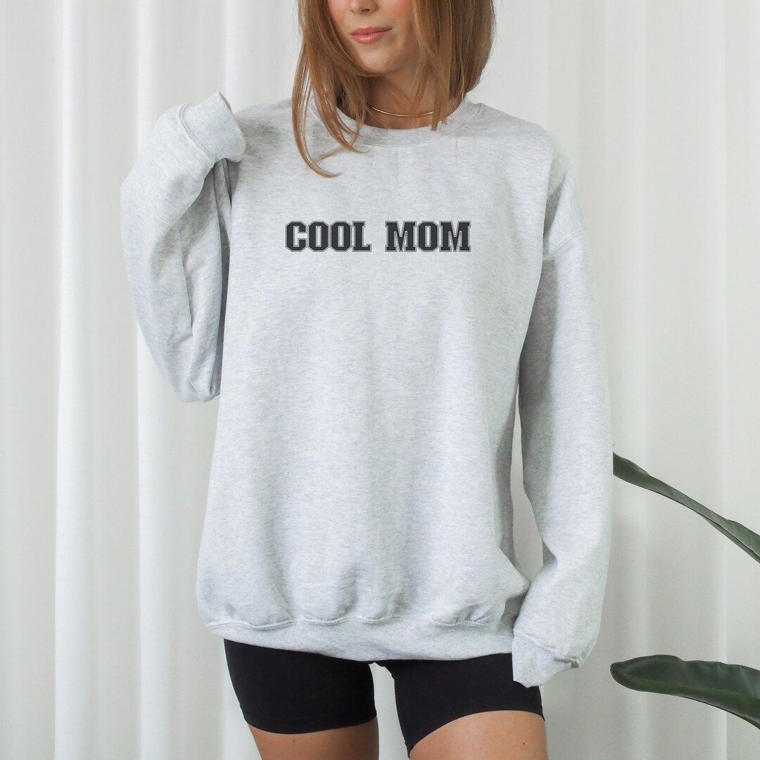 Cool Mom Sweatshirt Gift for Mom Gift for Millennial Moms - Etsy | Etsy (US)