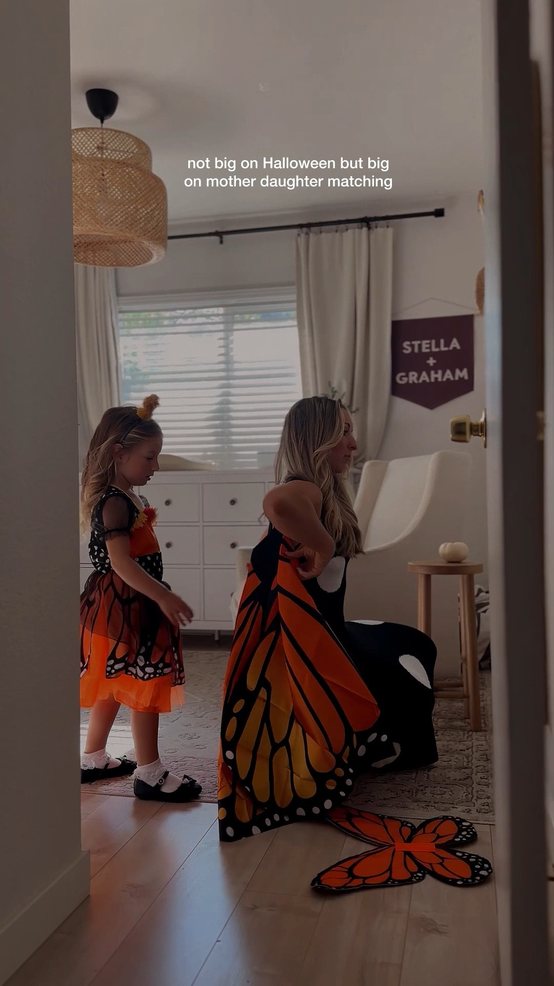 Mother daughter matching monarch butterflies costume 

#LTKFamily #LTKHalloween #LTKSeasonal