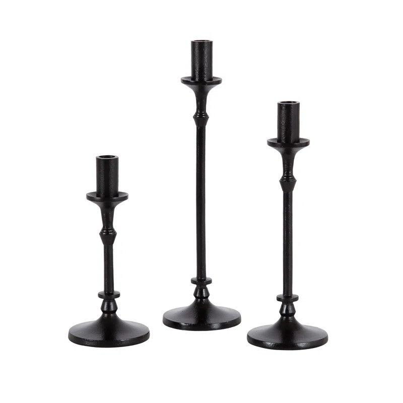 Aluminum Taper Candlestick | Wayfair North America