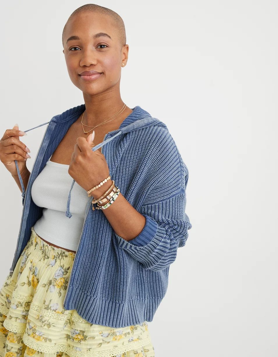 Aerie Full Zip Cropped Cardigan | American Eagle Outfitters (US & CA)