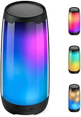 Bluetooth Speaker with Lights BUGANI Color Changing Portable Wireless Speaker 6 Color LED Lightin... | Amazon (US)