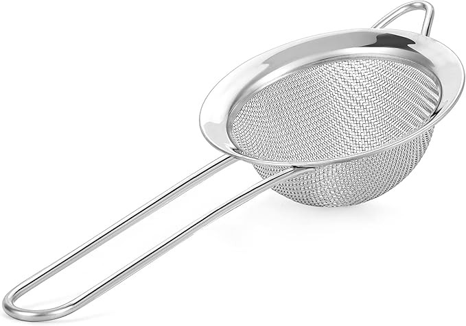 Kafoor Fine Mesh Strainer - 2.8 Inch Round Sieve - Tea Strainers for Loose Tea, Coffee Strainer, ... | Amazon (CA)