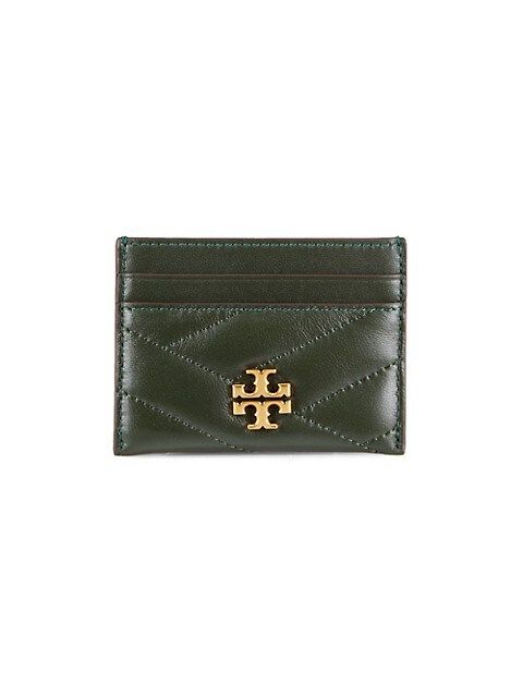 Kira Chevron Leather Card Case | Saks Fifth Avenue