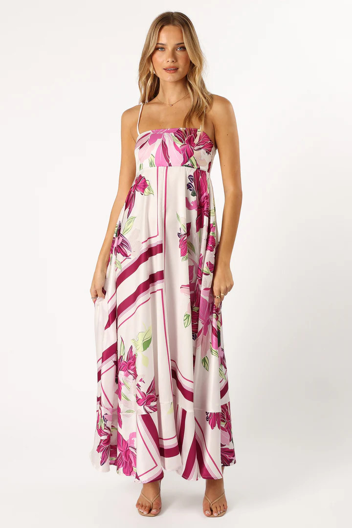 Wendy Maxi Dress - Purple Floral | Petal & Pup (US)
