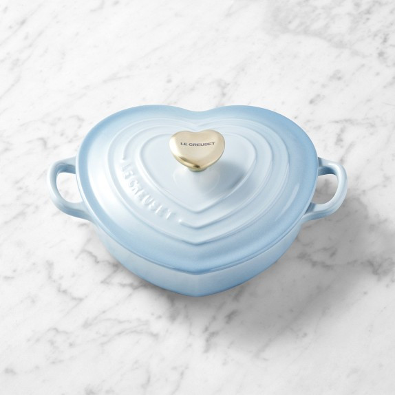 Le Creuset Enameled Cast Iron Shallow Heart Oven, 1 1/4-Qt. | Williams-Sonoma