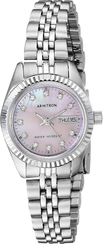 Armitron Women's Premium Crystal Accented Bracelet Watch | Amazon (US)