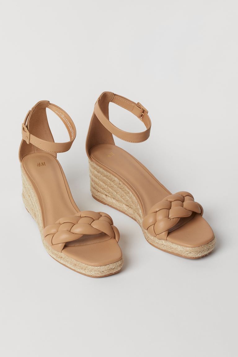 Wedge-heel Espadrille Sandals | H&M (US)