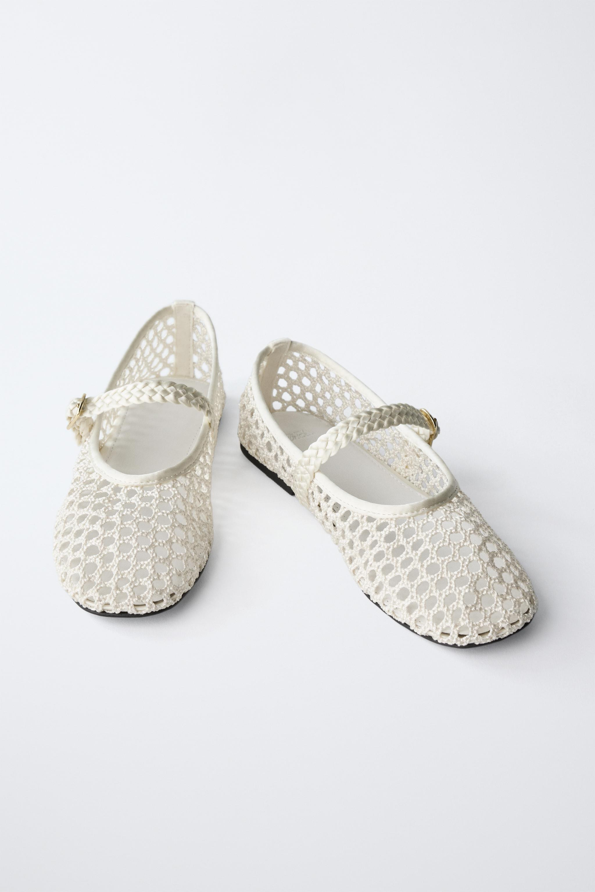 OPENWORK BALLET FLATS | Zara US