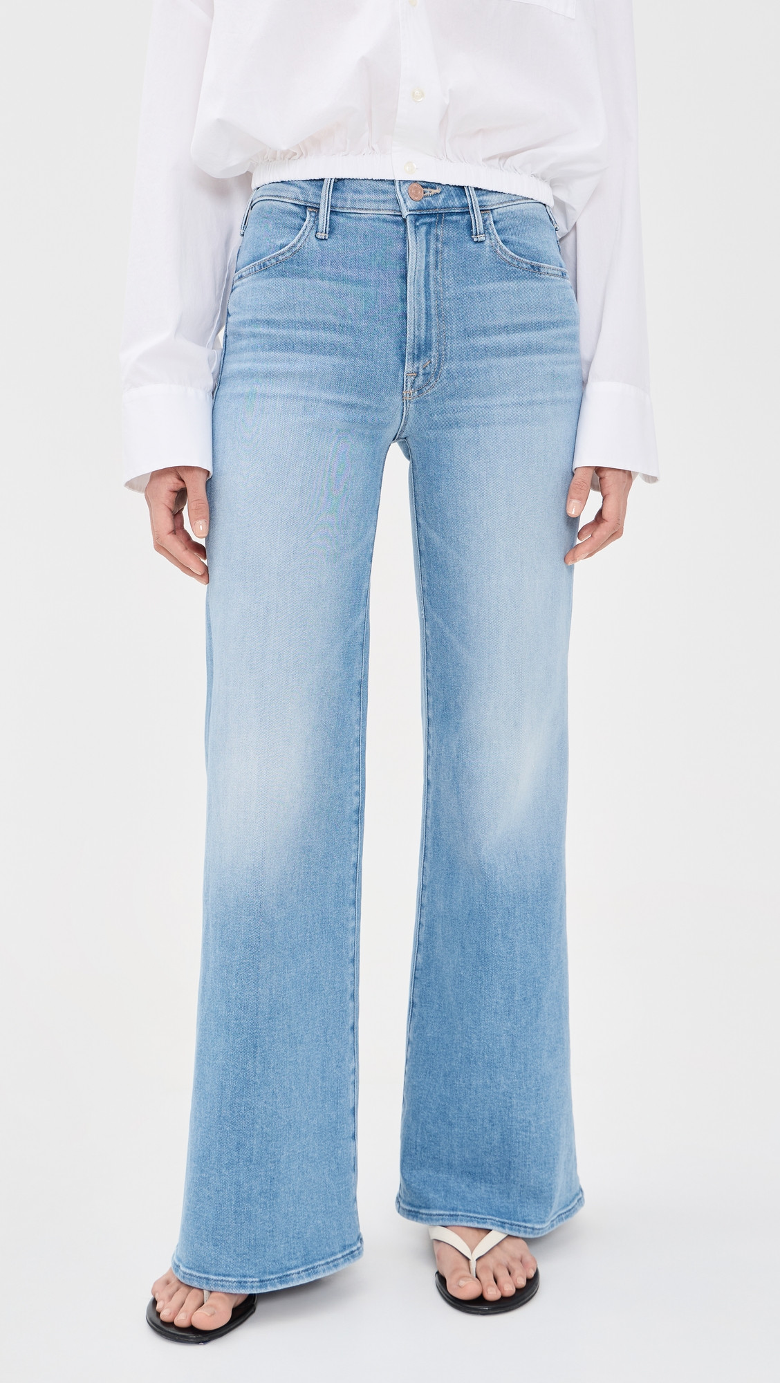 MOTHER The Hustler Roller Sneak Jeans Room Service 31 | Shopbop