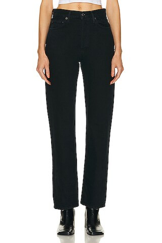 90s Pinch Waist High Rise Straight | FWRD 