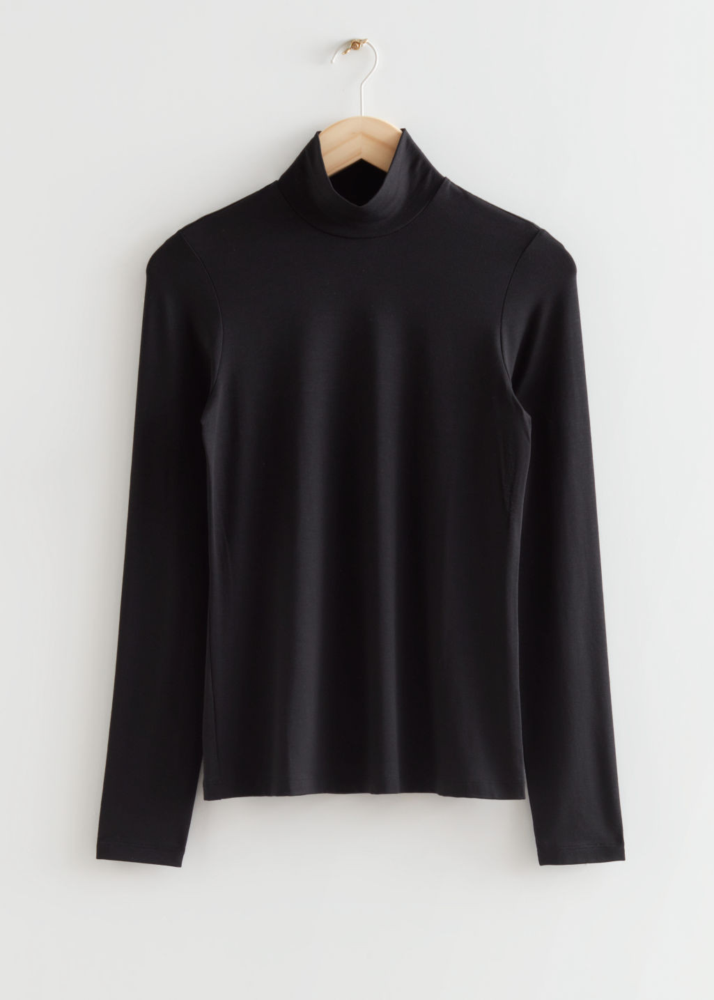 Turtleneck Top - Black | & Other Stories US