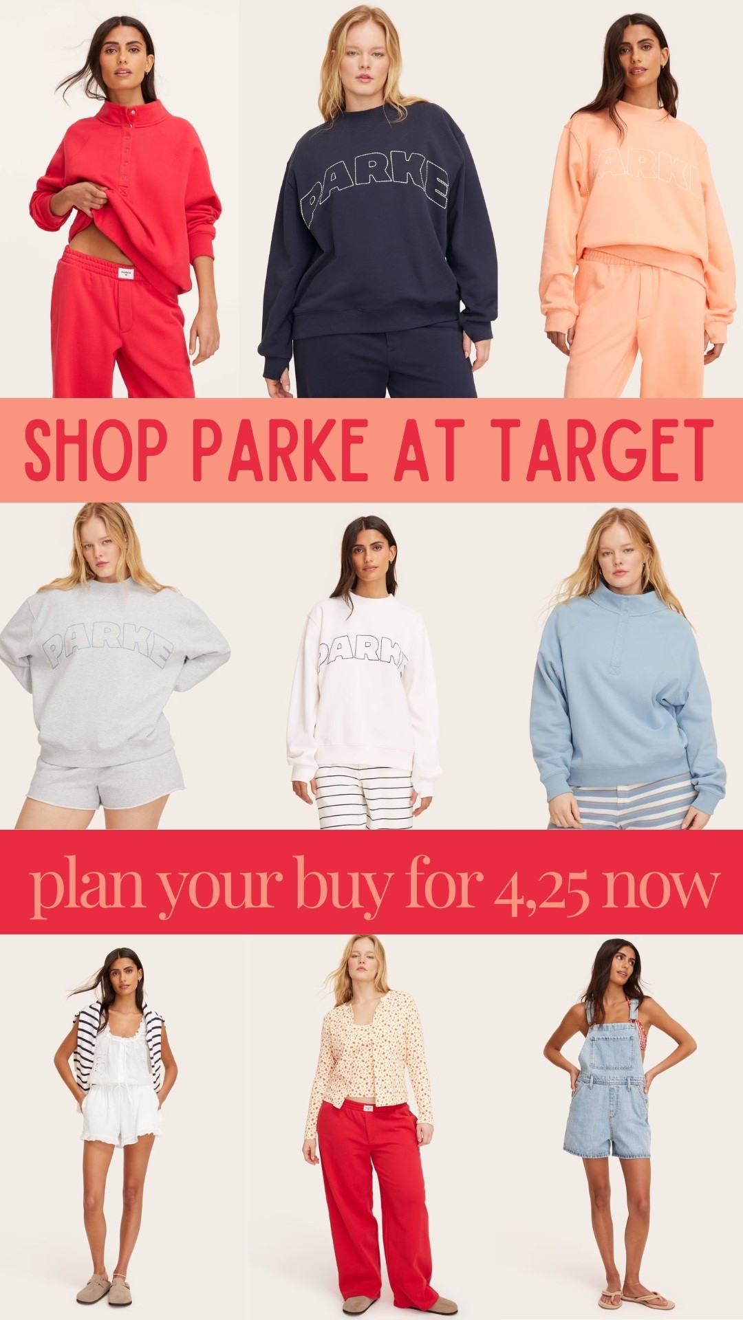 Parke x Target… plan your buy!! drops 4.25 • 

#LTKSeasonal #LTKootd