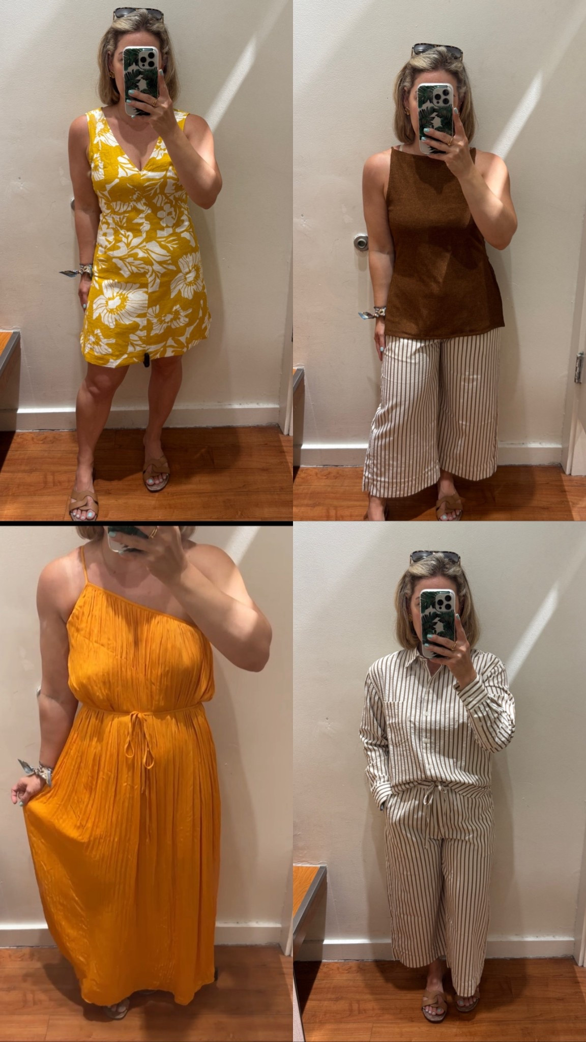Banana Republic The Factory Try On!
Short Dress Size 6
Long Dress Small
Stripe Top Small
Stripe Pants Small

#LTKStyleTip #LTKSaleAlert #LTKFindsUnder50