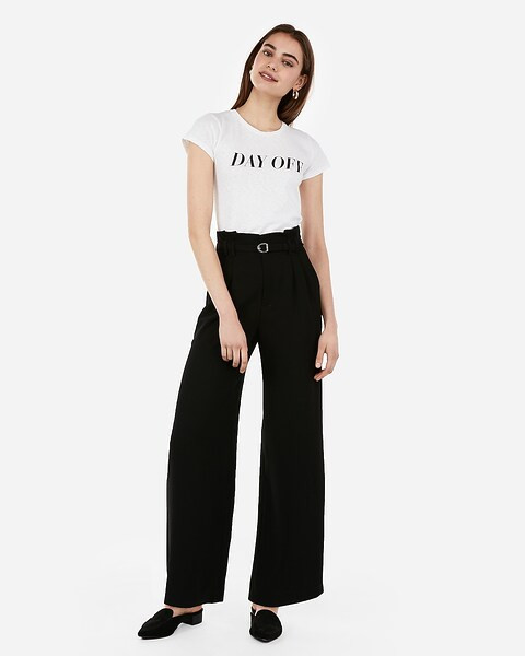 day off graphic crew neck slim tee | Express