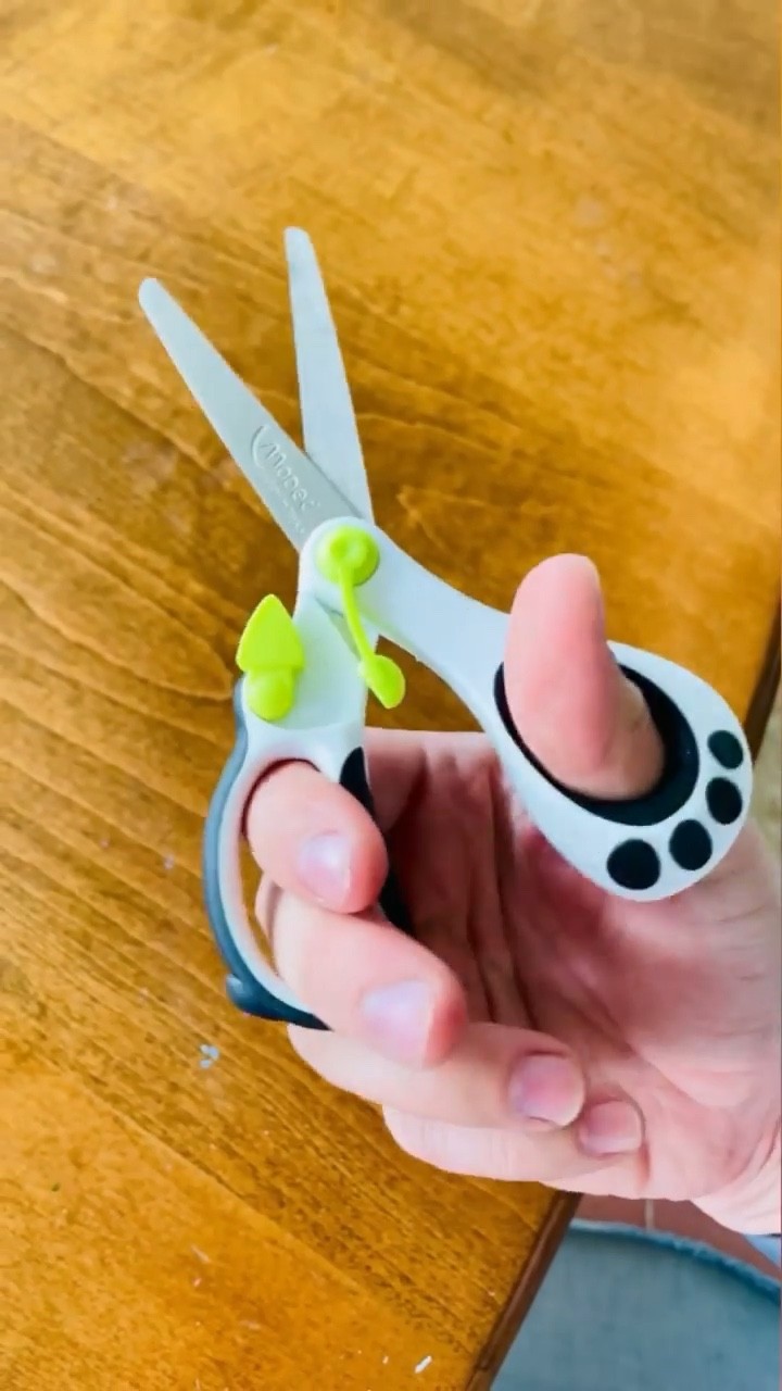 As an OT, I love spring loaded scissors to help with kid's cutting when they're younger. This pair is versatile and can transition with kids as they grow! 

#LTKhome #LTKkids #LTKfamily