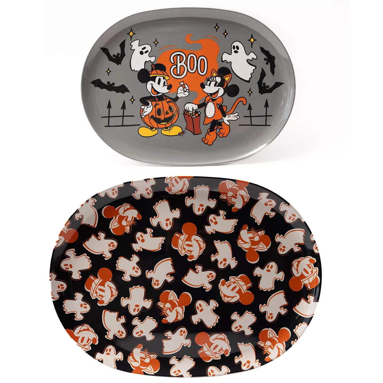 Celebrate Together\u2122 Disney's Halloween Mickey Mouse 2-Piece Platter Set | Kohl's