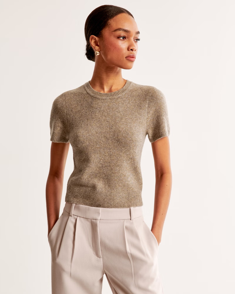 Crew Sweater Tee | Abercrombie & Fitch (US)