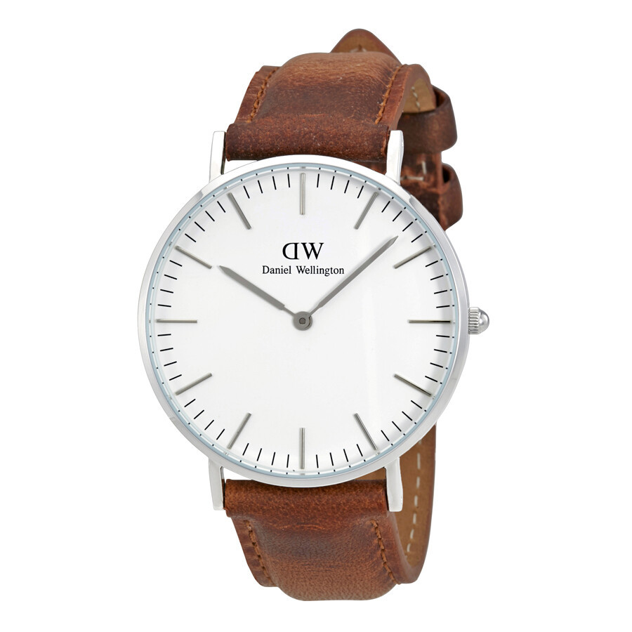 Daniel Wellington Durham White Dial Ladies Watch DW00100112 | Jomashop.com & JomaDeals.com