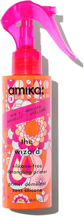 amika the wizard silicone-free detangling primer | Amazon (US)