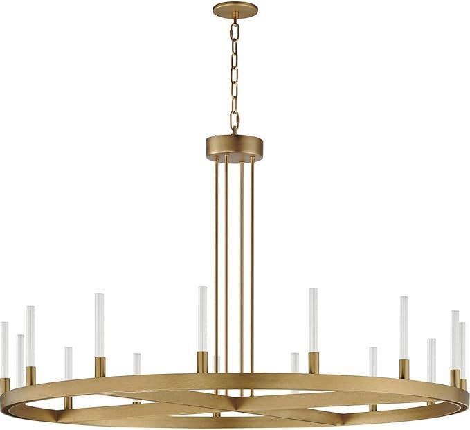 Maxim Lighting 16168CRGLD Ovation - 30W 15 LED Chandelier-24.35 Inches Tall and 47 Inches Wide, F... | Amazon (US)