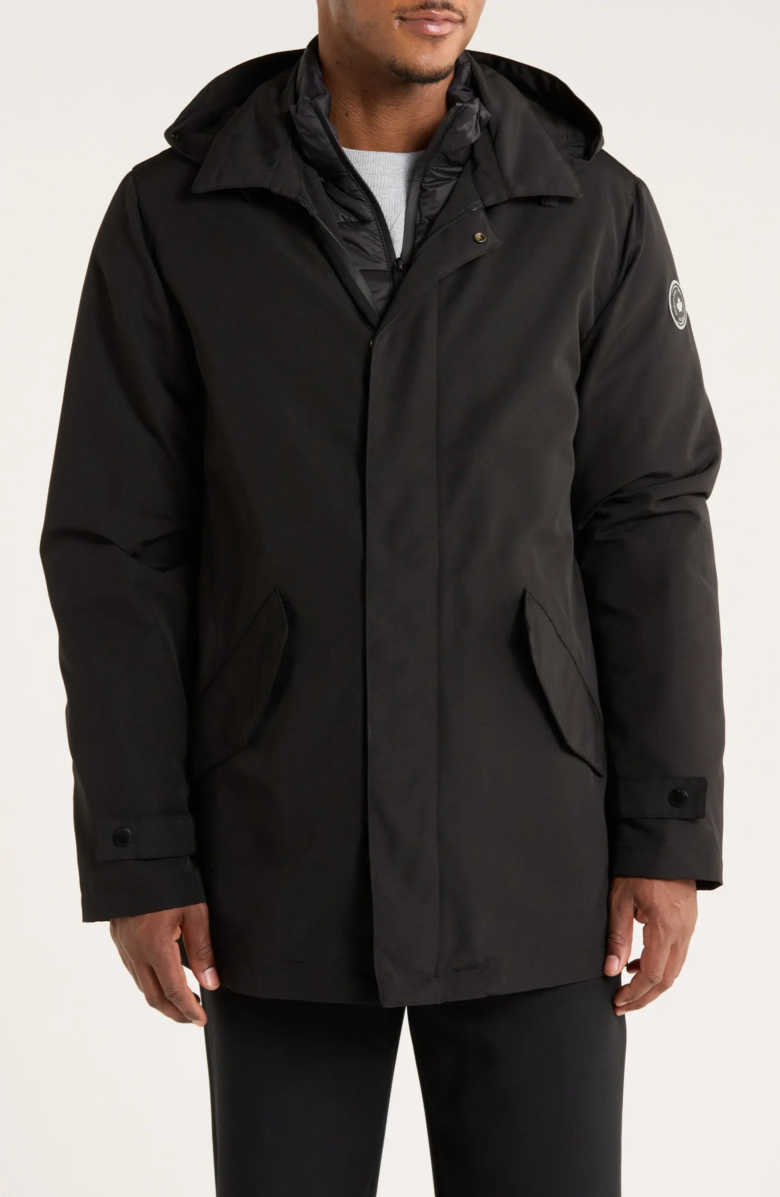 Hugo Midlength 3-in-1 Parka | Nordstrom Rack