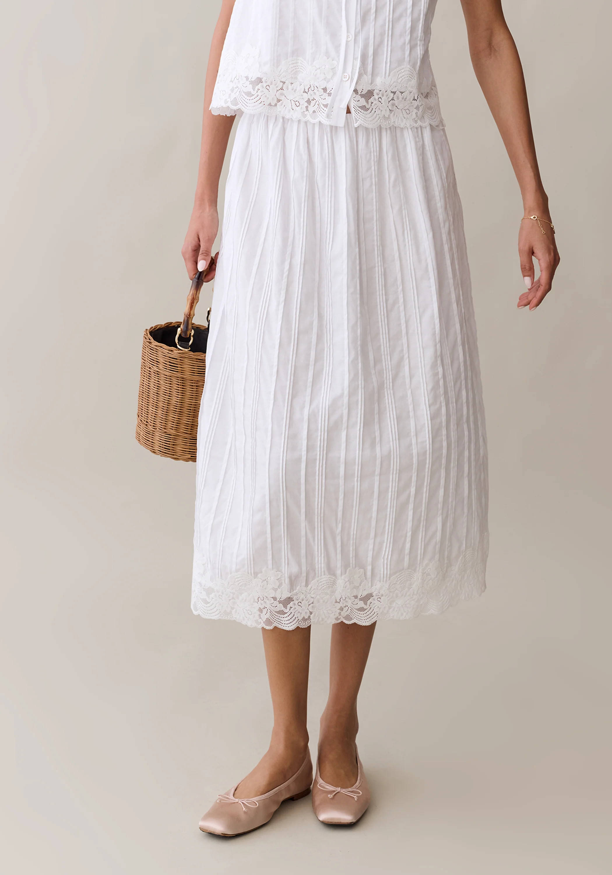 Iza Cotton Skirt | Few Moda