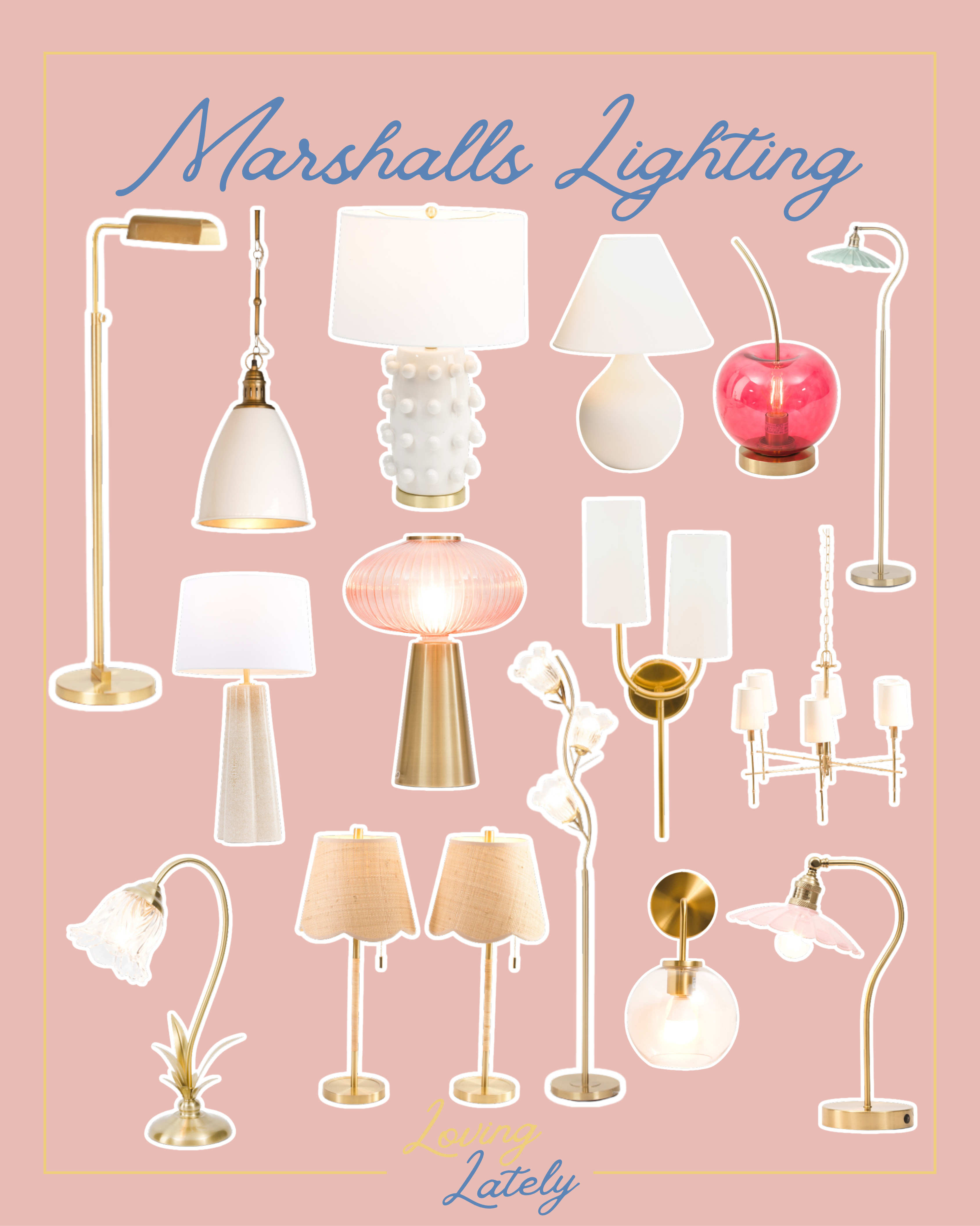 High end and high end looking lighting options from Marshalls for a fraction of the price!  

 #LTKHome
