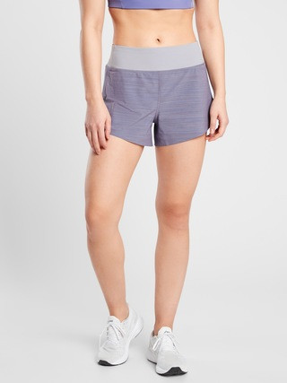 Run With It Textured 3.5" Short | Athleta