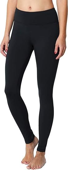BALEAF Women's Fleece Lined Winter Leggings High Waisted Thermal Warm Yoga Pants with Pockets | Amazon (US)