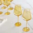 Estelle Colored Glass Stemmed Wine Glass (Set of 6) | West Elm (US)