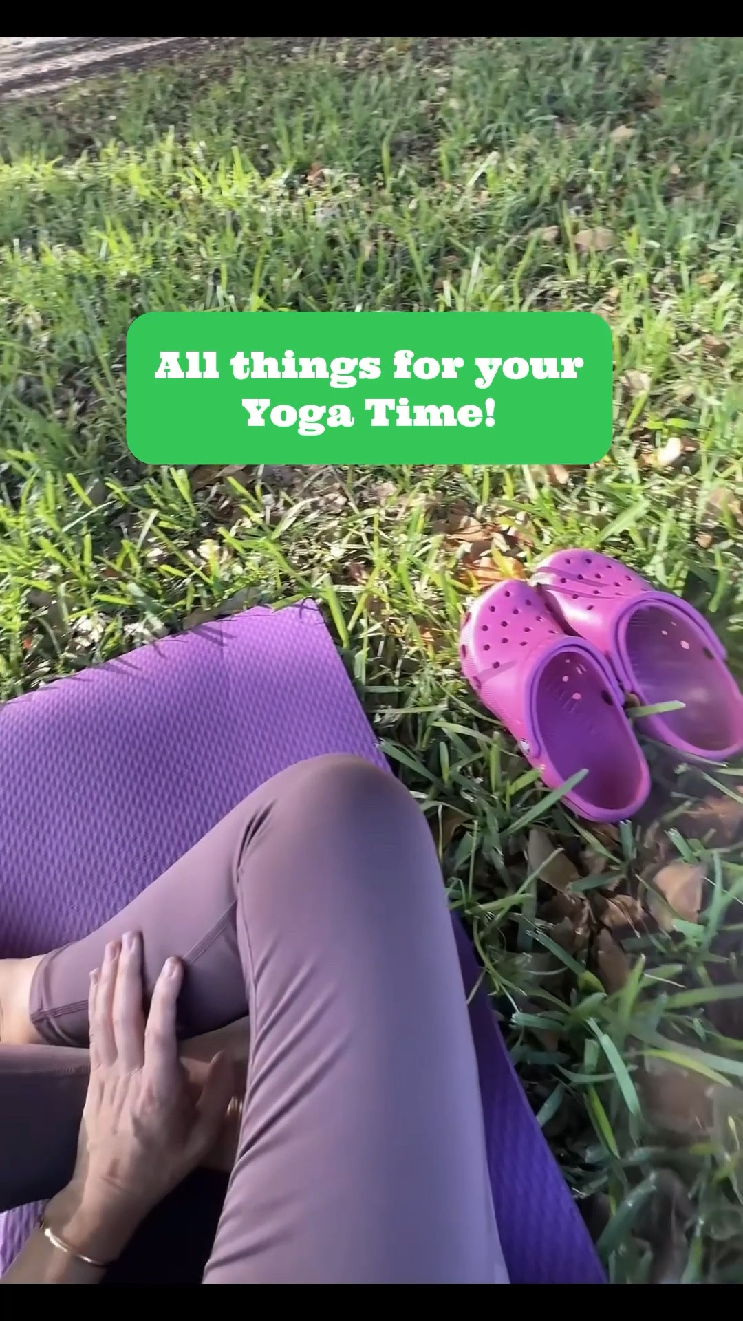 Everything you need for your yoga class.

#LTKActive #LTKdayinmylife #LTKselfcare