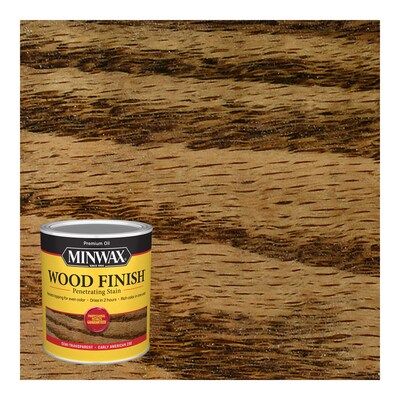 Minwax Wood Finish Oil-Based Early American Semi-Transparent Interior Stain (1-Quart) Lowes.com | Lowe's