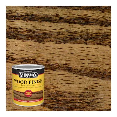 Minwax Wood Finish Oil-Based Early American Semi-Transparent Interior Stain (1-Quart) | Lowe's