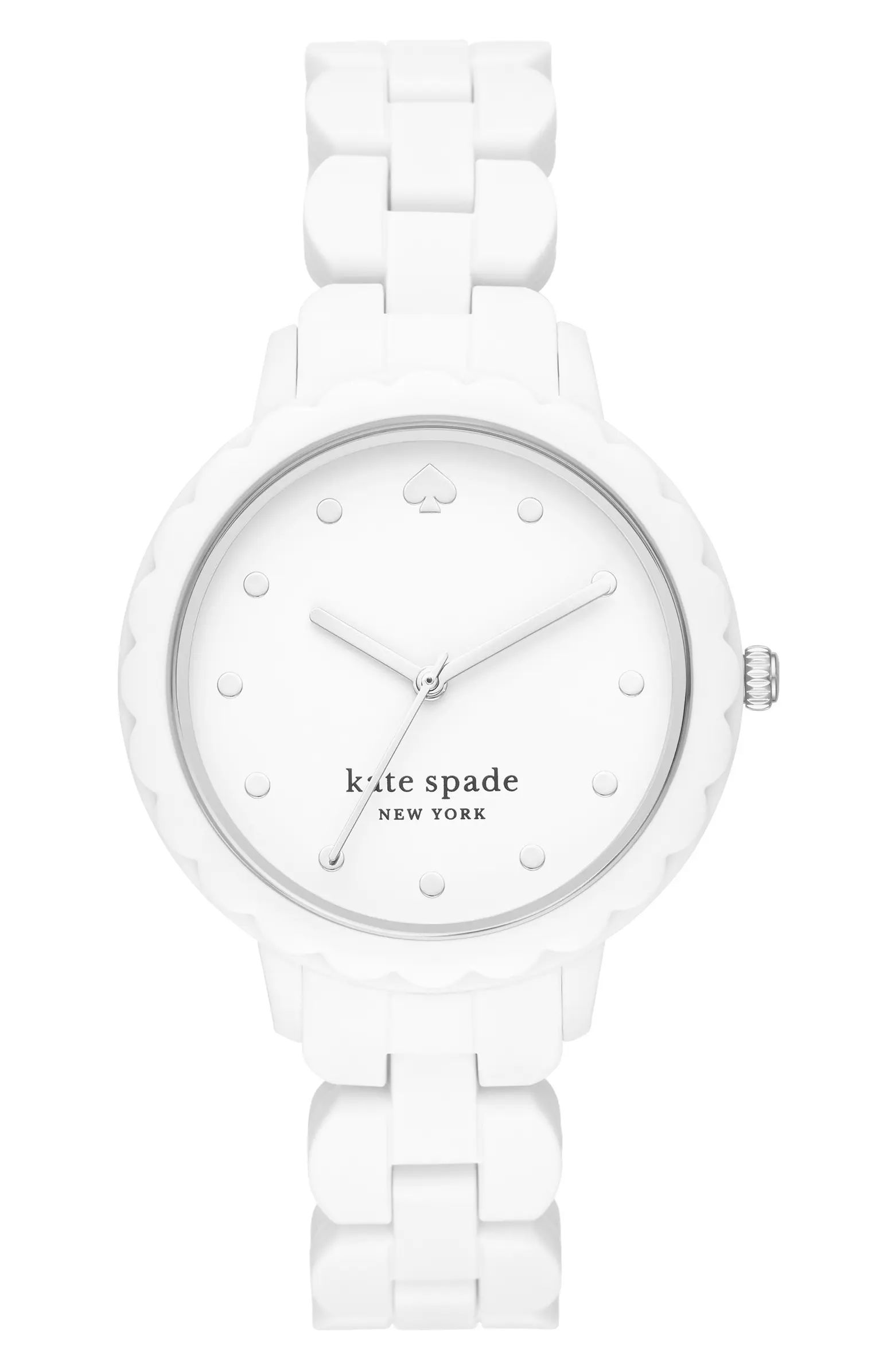 morningside silicone strap watch, 38mm | Nordstrom