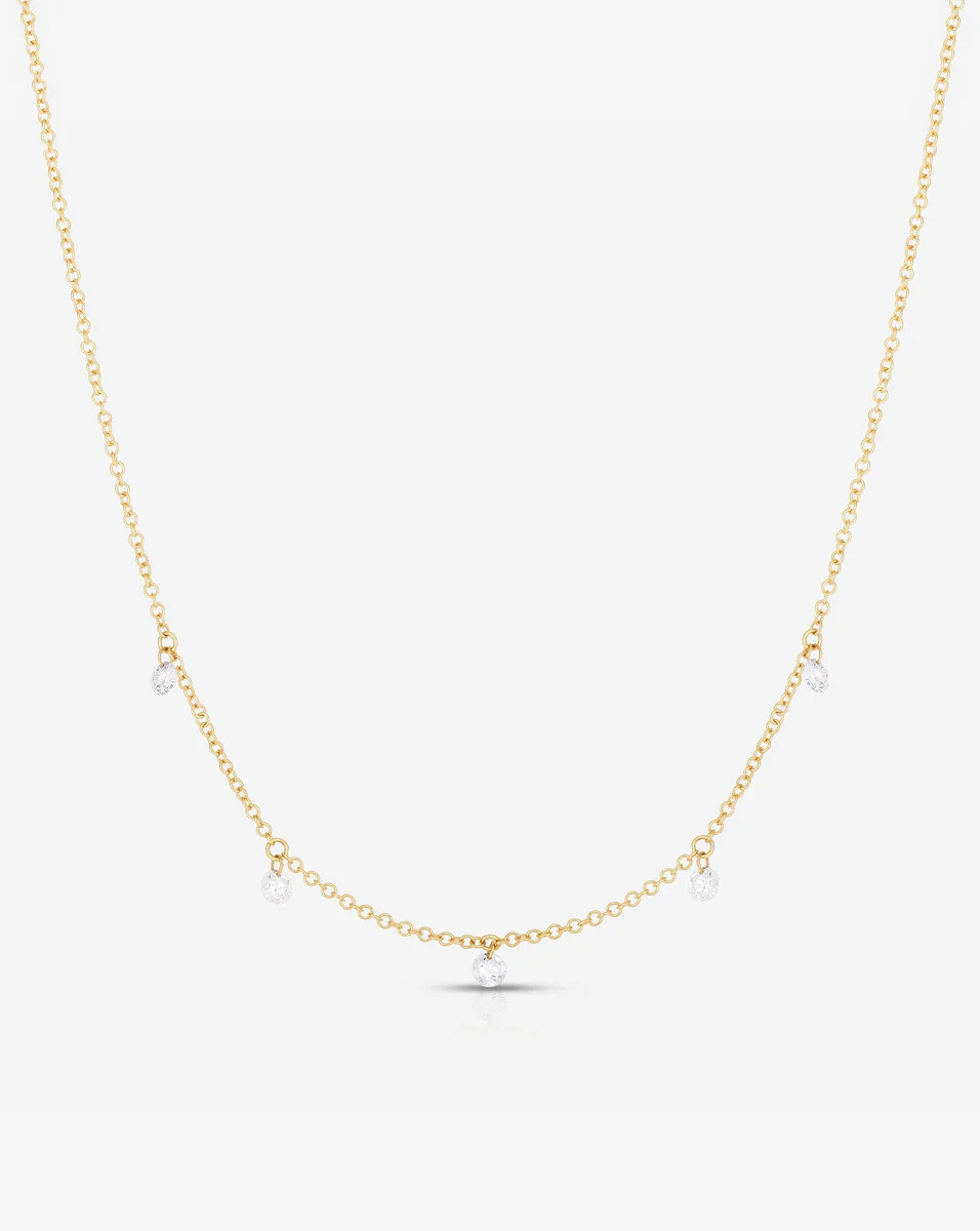 Floating Diamond Necklace | Ring Concierge