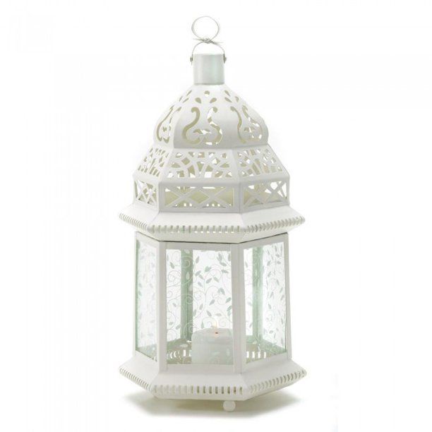 LARGE WHITE MOROCCAN LANTERN | Walmart (US)