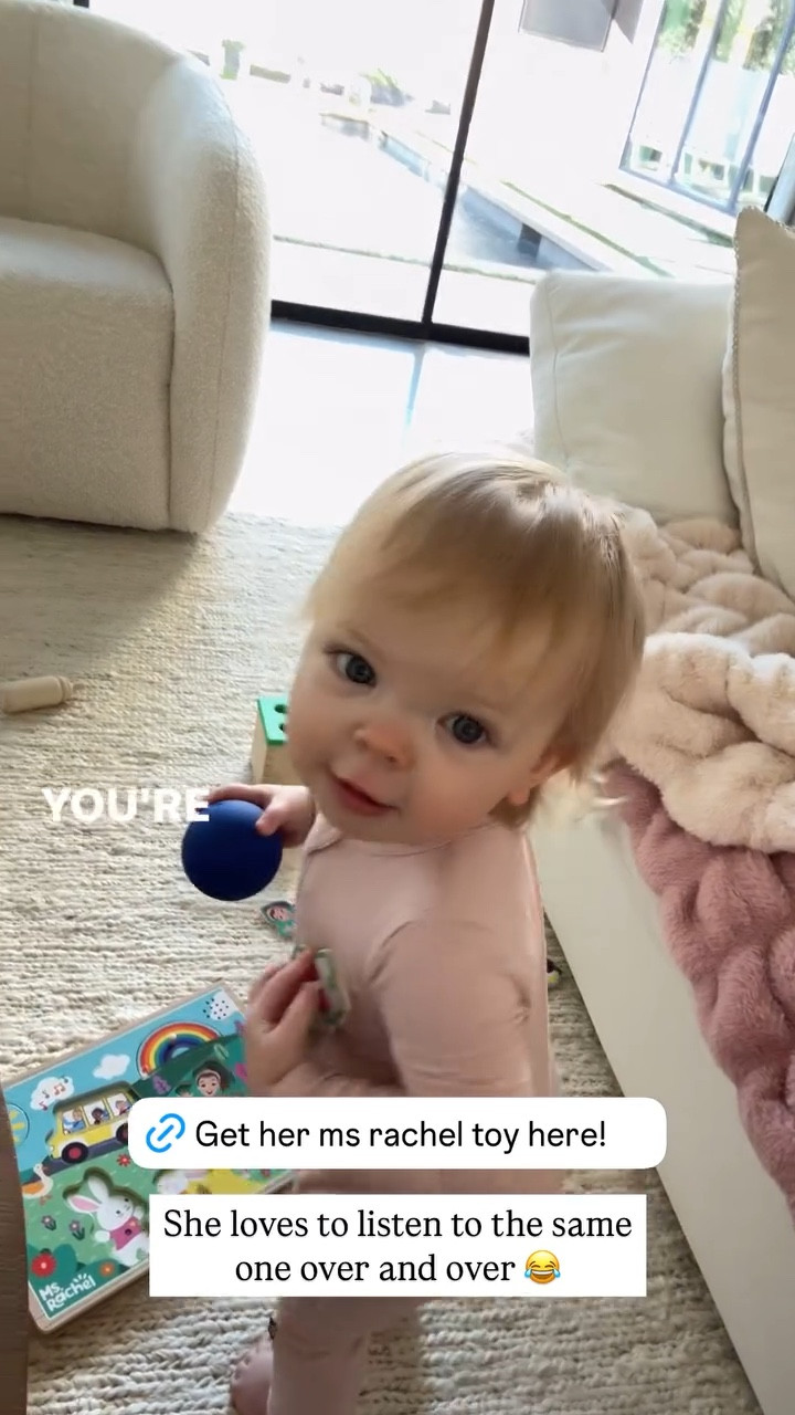 Ellie absolutely loves her Ms. Rachel toy!

#LTKKids #LTKBaby #LTKHome