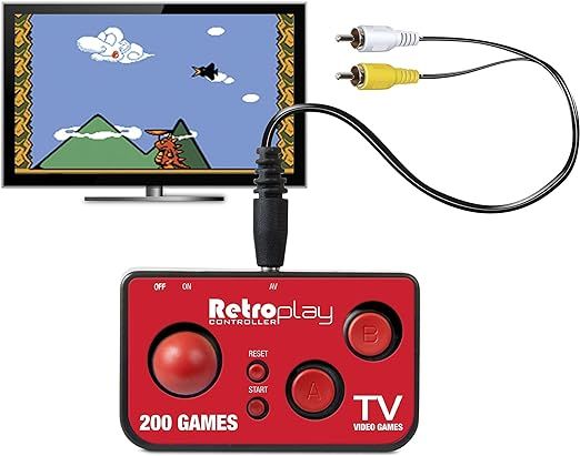 My Arcade Retroplay Controller with 200 Games - Electronic Games | Amazon (US)