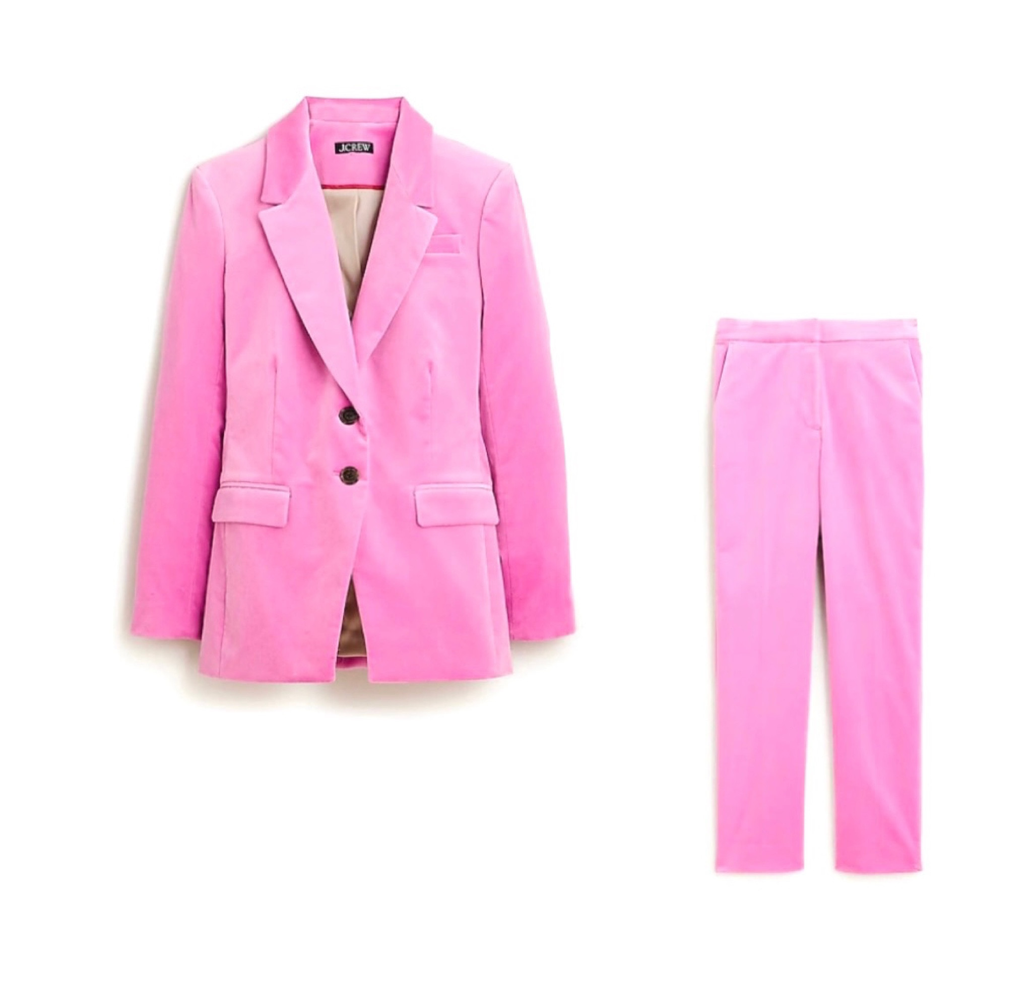 Pink velvet is always a yes. 💖🎀 Ad-served this and love - also linking a lower price point jacket by the brand’s other site, which do you like better?!

#LTKSeasonal #LTKHoliday