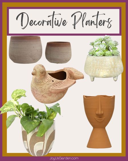 I found this great Amazon store that I want to share, here are some of my favorite pots I found in their shop. #planter #plants #homedecor #handmade #garden #planters #plant #pottery #gardening #flowers #plantsmakepeoplehappy #plantlover #succulents #ceramics #indoorplants #interiordesign #houseplants #pot #nature #pots #plantlife #home 

#LTKunder100 #LTKGiftGuide #LTKhome