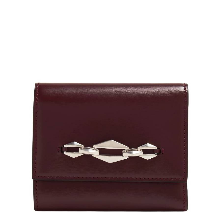 Jimmy Choo Marinda Diamond -Chain Leather Wallet | Jomashop.com & JomaDeals.com