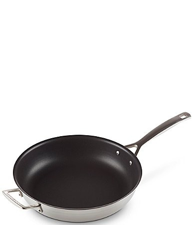 Le Creuset Classic Stainless Steel Round Nonstick Frying Pan - 12 in - Stainless Steel | Dillard's