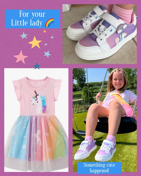 My little girl loves these unicorn sneakers V 🦄🌈

#LTKsalealert #LTKBacktoSchool #LTKFind