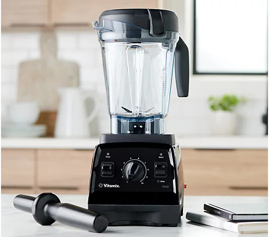 Vitamix 7500 64-oz 13-in-1 Variable Speed Blender with Cookbook - QVC.com | QVC
