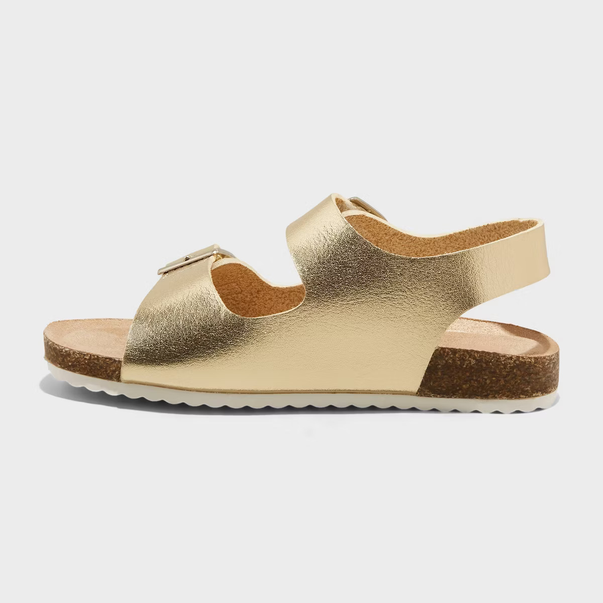 Toddler Reagan Footbed Sandals - Cat & Jack™ Gold 6T | Target