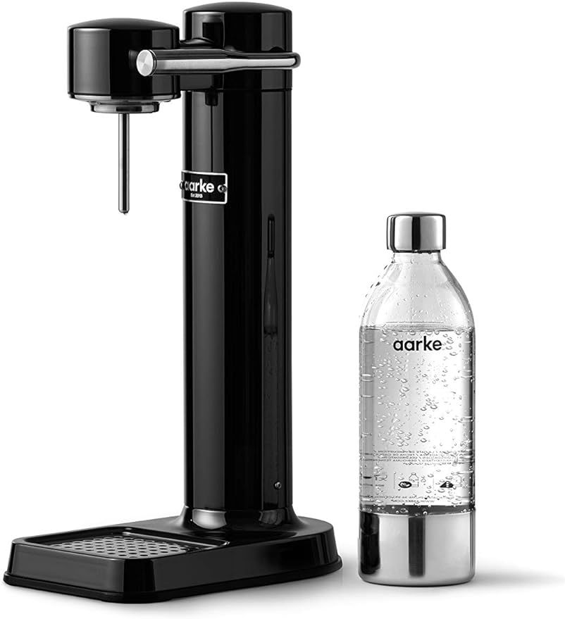 aarke - Carbonator III Premium Carbonator/Sparkling & Seltzer Water Maker with PET Bottle (Black ... | Amazon (US)